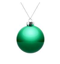 Оформительский шар Finery, 8 см, глянцевый зеленый