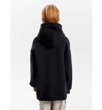 Худи детское оверсайз Junipero, черное