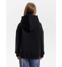 Худи детское оверсайз Junipero, черное