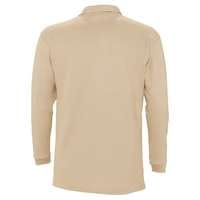 Рубашка поло мужская с длинным рукавом WINTER II 210 бежевая