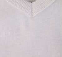 Футболка женская LADY 220 с V-обр. вырезом, белая