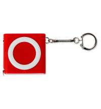 Брелок-рулетка с фонариком «Книга», 1м