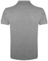 Рубашка поло мужская PRIME MEN 200 серый меланж