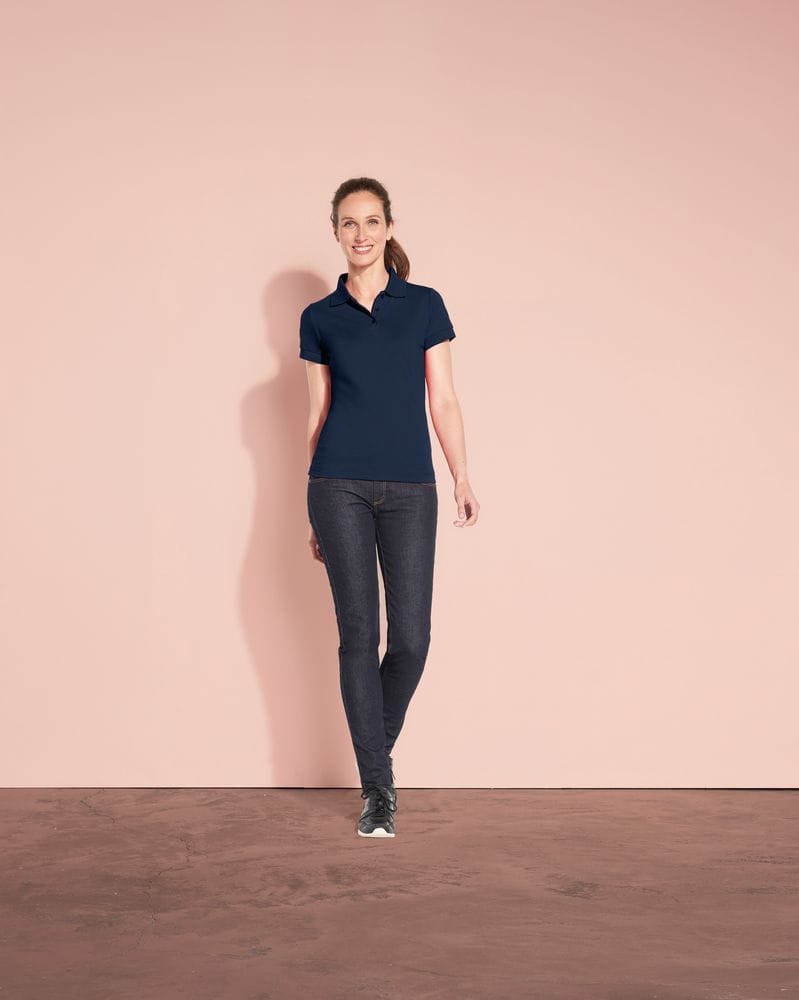 Рубашка поло женская PRIME WOMEN 200 ярко-зеленая