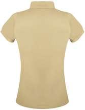 Рубашка поло женская PRIME WOMEN 200 бежевая
