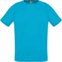 Футболка унисекс SPORTY 140, бирюзовая