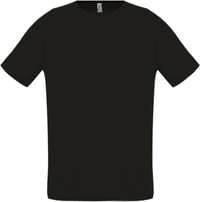 Футболка унисекс SPORTY 140, черная