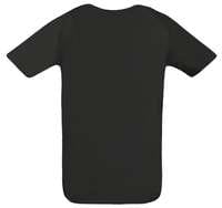 Футболка унисекс SPORTY 140, черная