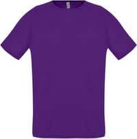 Футболка унисекс SPORTY 140 темно-фиолетовая