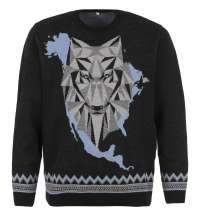 Джемпер Totem Wolf, черный