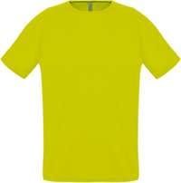 Футболка унисекс SPORTY 140, желтый неон