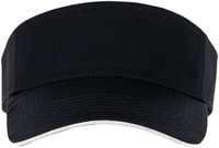 Козырек ACE, черный с белым