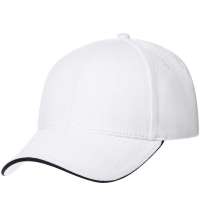 Бейсболка Spiker, белая с темно-синим