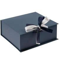 Коробка на лентах Tie Up, малая, синяя