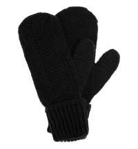 Варежки Brugge, черные