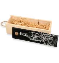 Пенал под алкоголь с покрытием для рисования мелом