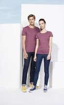 Футболка женская MIXED WOMEN голубой меланж