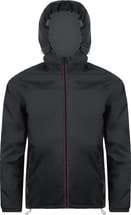 Ветровка SKATE, черная с серым