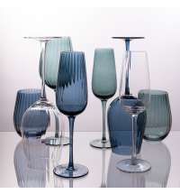 Бокал для шампанского Capri, зеленый