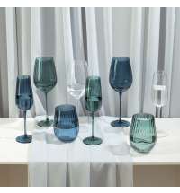 Бокал для шампанского Capri, зеленый