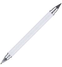 Ручка шариковая и вечный карандаш Diptych, белая