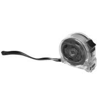 Рулетка Selvaksi, 3 м, черная