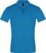 Рубашка поло мужская PERFECT MEN 180 бирюзовая