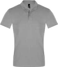 Рубашка поло мужская PERFECT MEN 180 серый меланж