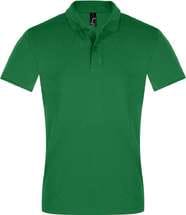 Рубашка поло мужская PERFECT MEN 180 ярко-зеленая