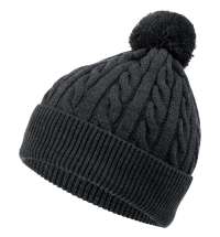 Шапка Heat Trick, черный меланж