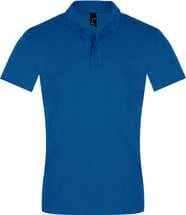 Рубашка поло мужская PERFECT MEN 180 ярко-синяя
