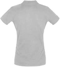 Рубашка поло женская PERFECT WOMEN 180 серый меланж