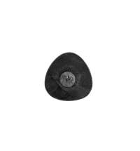 Карандаш простой Triangle Black с ластиком, темно-синий