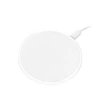 Беспроводное зарядное устройство с подсветкой 15W Auris, белое