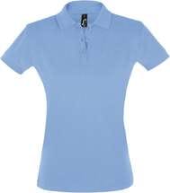 Рубашка поло женская PERFECT WOMEN 180 голубая