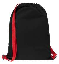 Рюкзак Nock, черный с красной стропой