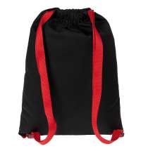 Рюкзак Nock, черный с красной стропой