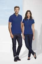 Рубашка поло женская PORTLAND WOMEN 200 темно-синяя