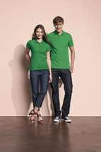 Рубашка поло мужская SPRING 210, красная