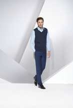 Жилет унисекс GENTLEMEN, черный