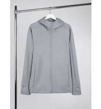 Куртка с капюшоном унисекс Begi, серая