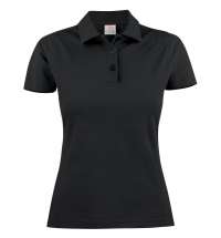 Рубашка поло женская SURF LADY, черная