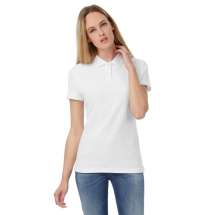 Рубашка поло женская ID.001 бирюзовая