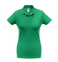 Рубашка поло женская ID.001 зеленая
