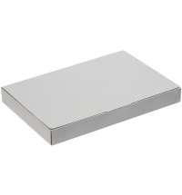 Коробка самосборная Flacky Slim, серебристая