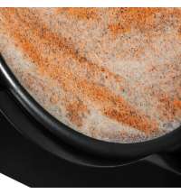 Песочная картина-антистресс Pleasantville, черная с оранжевым