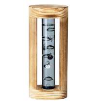 Термометр &laquo;Галилей&raquo; в деревянном корпусе, серый