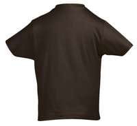 Футболка детская IMPERIAL KIDS, шоколадно-коричневая