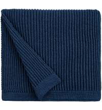 Плед Shirr, синий (деним)