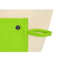 Складная хлопковая сумка для шопинга «Gross» с карманом, 180 г/м2